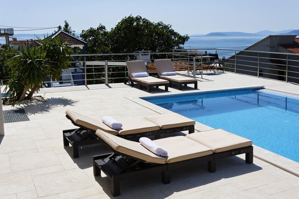 Villa Mermaid Your Croatian Haven With Luxury Pool And Scenic Views بودْسْتغانا الغرفة الصورة